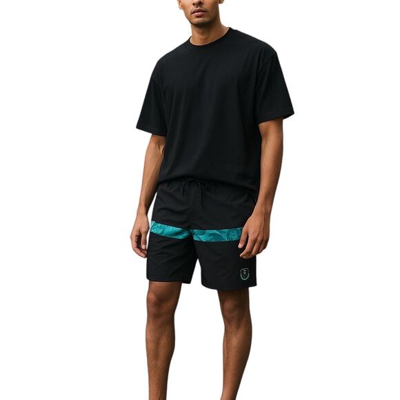 Vissla C & I's Black 20" Boardshorts Swim Trunks size 28 - Picture 12 of 13